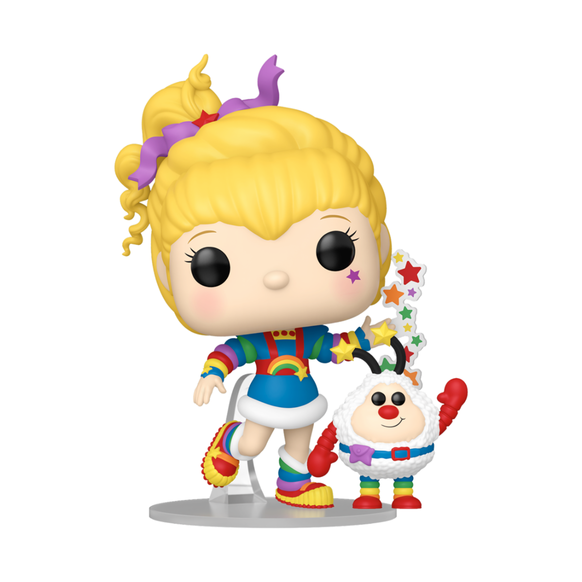 RAINBOW BRITE - POP & BUDDY FUNKO VINYL FIGURE 1796 RAINBOW BRITE &TWINK 9CM - Immagine 2