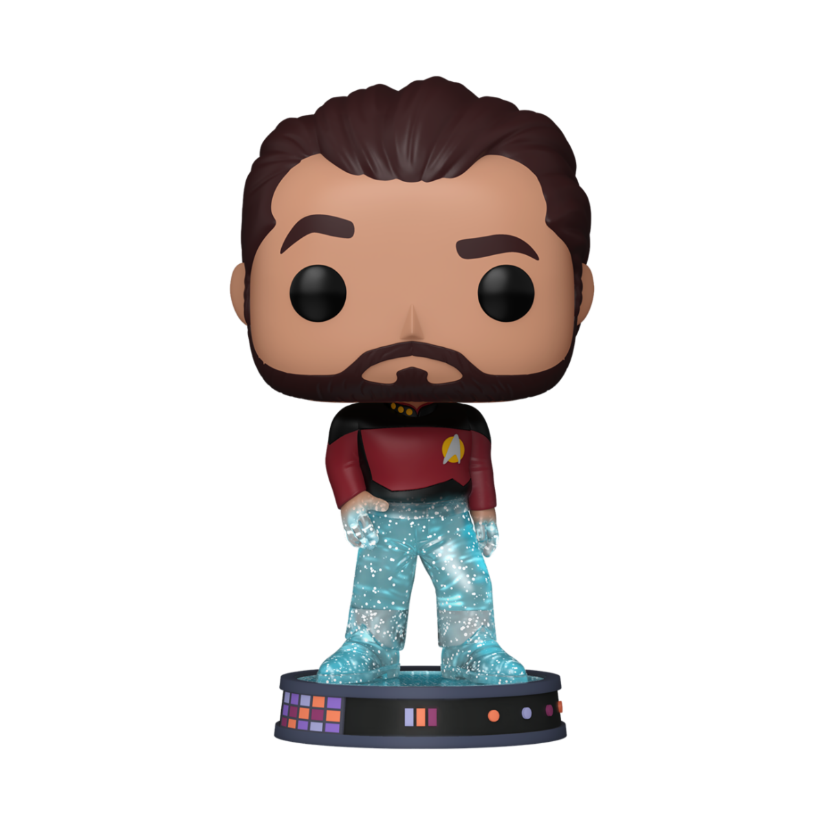 STAR TREK: TRANSPORTER - POP FUNKO VINYL FIGURE 1683 RIKER 9CM - Immagine 2