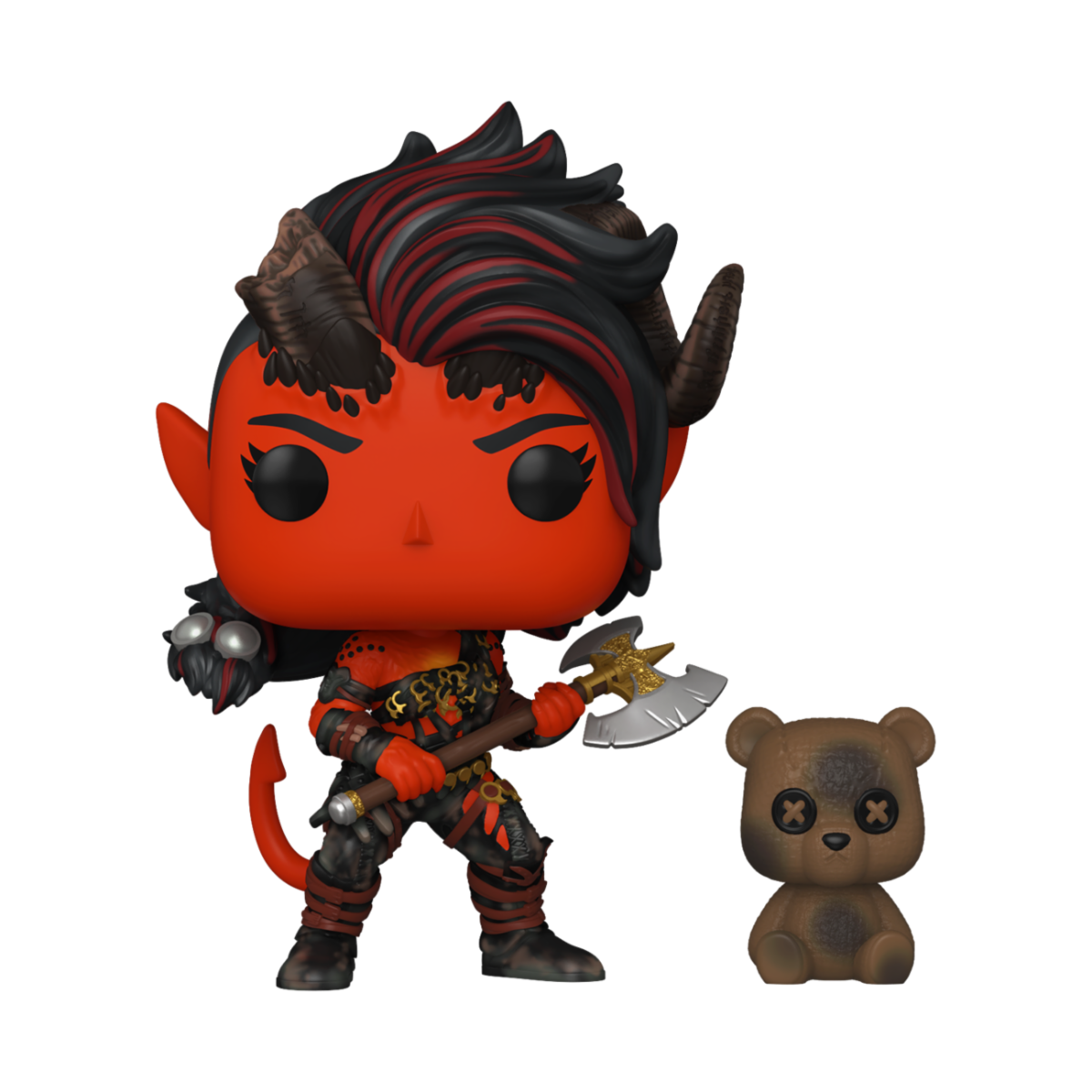 BALDUR'S GATE - POP & BUDDY FUNKO VINYL FIGURE 1018 KARLACH & CLIVE 9CM - Immagine 2