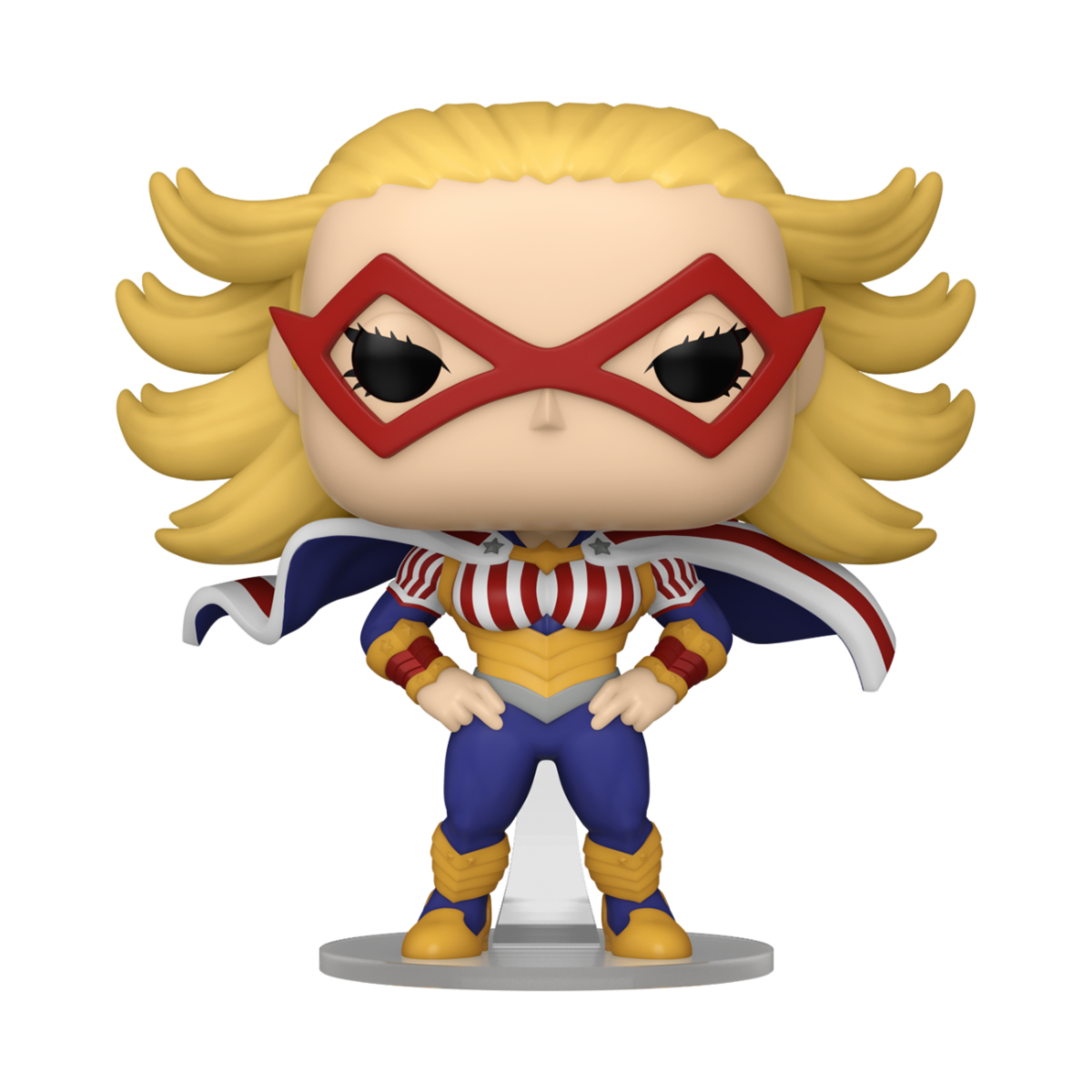 MY HERO ACADEMIA - POP FUNKO VINYL FIGURE 1833 STAR AND STRIPE 9CM - Immagine 2