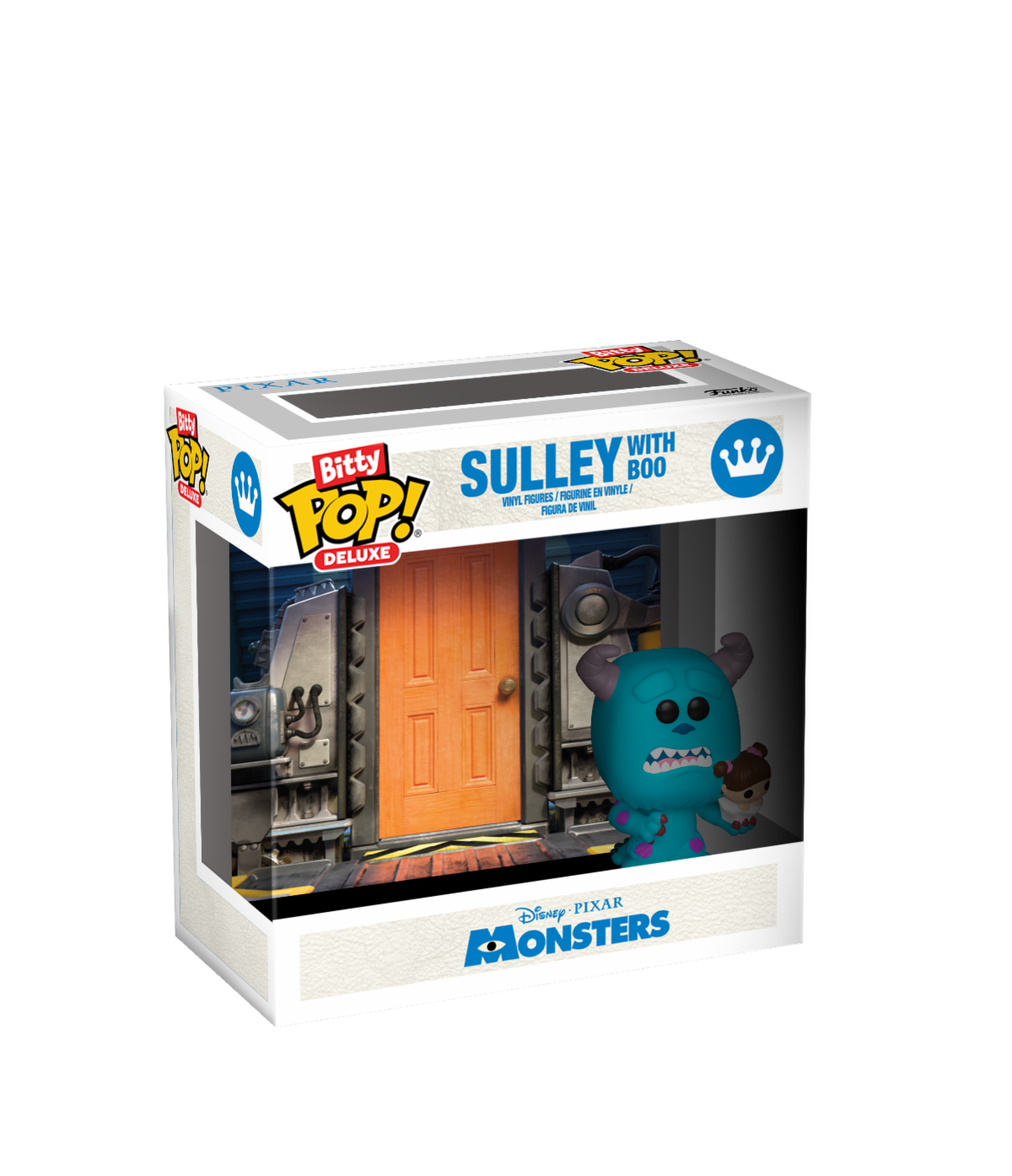 85686 - DISNEY: MONSTERS & CO - POP FUNKO BITTY DELUXE VINYL FIGURE - DOORS W/S - Immagine 2