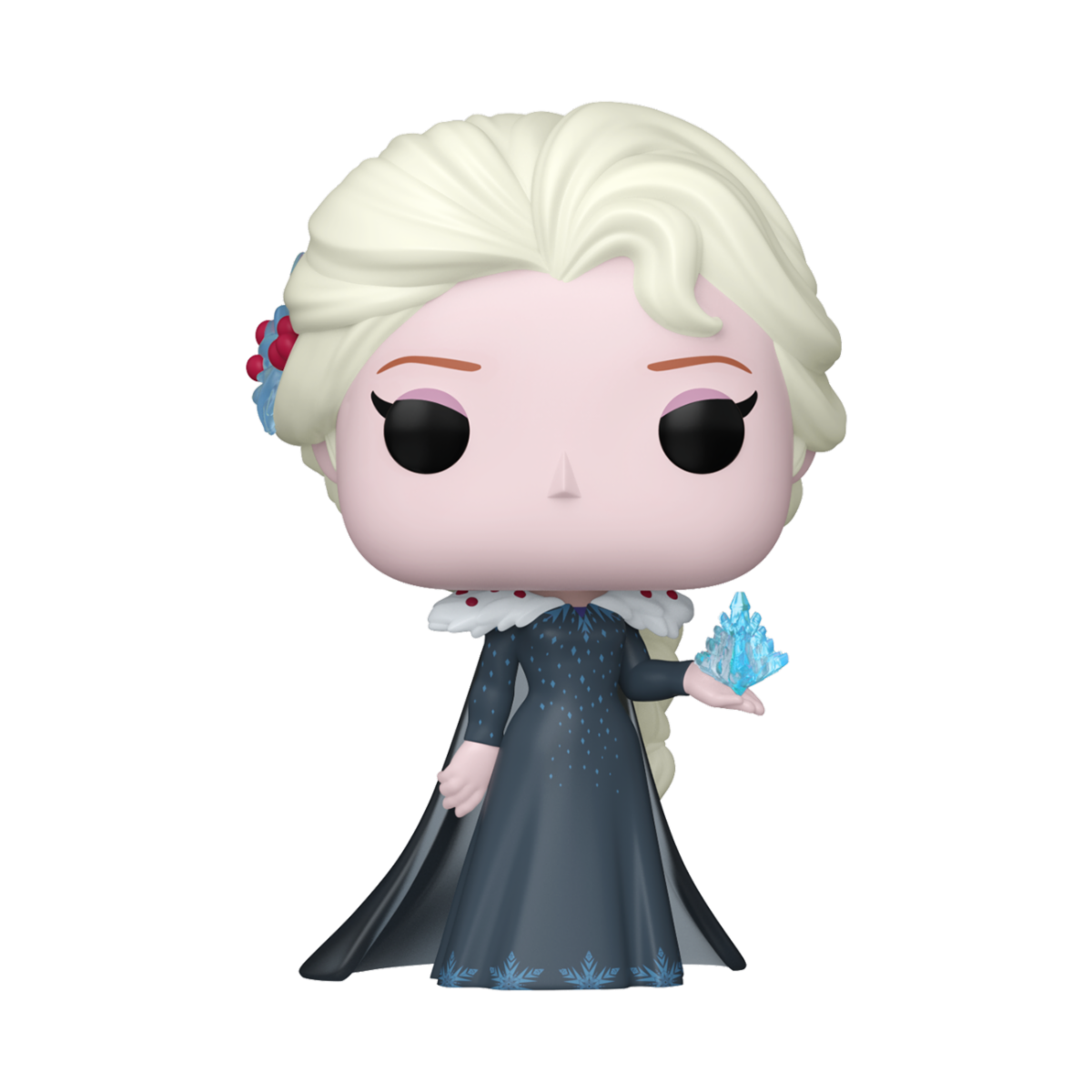 DISNEY: PRINCESS HOIDAY - POP FUNKO VINYL FIGURE 1617 ELSA 9CM - Immagine 2