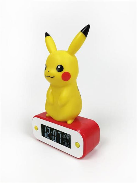 76145 - POKEMON - SVEGLIA CON FIGURA 3D ILLUMINATA - PIKACHU –