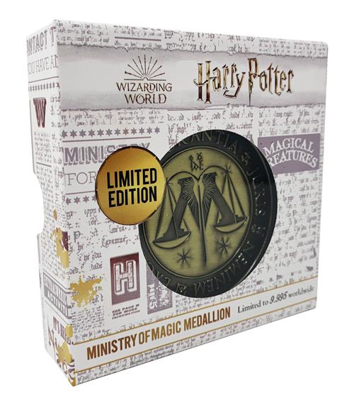 THG-HP20 - HARRY POTTER - MEDALLION - MINISTRY OF MAGIC - Funside.it
