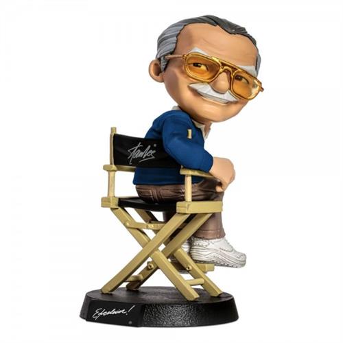 DIRECTOR - MINICO - STAN LEE BLUE SHIRT - STATUA 14CM - Funside.it