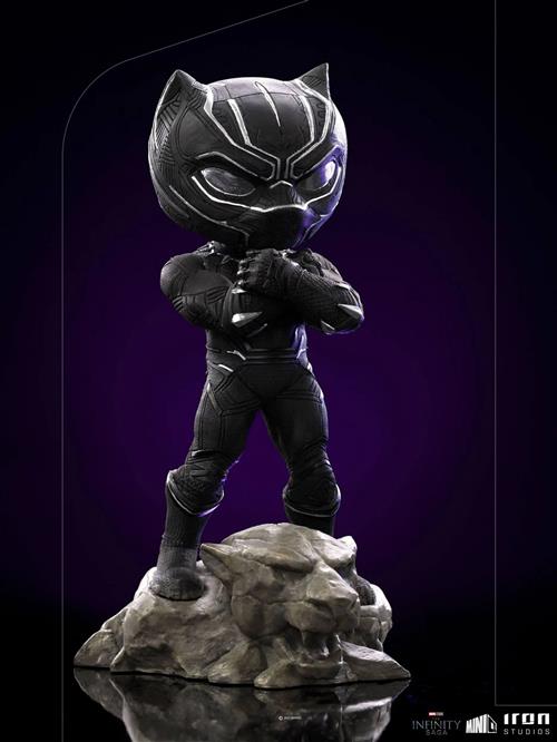 MARVEL: INFINITE SAGA - MINICO FIGURE - BLACK PANTHER - STATUA 16CM - Funside.it